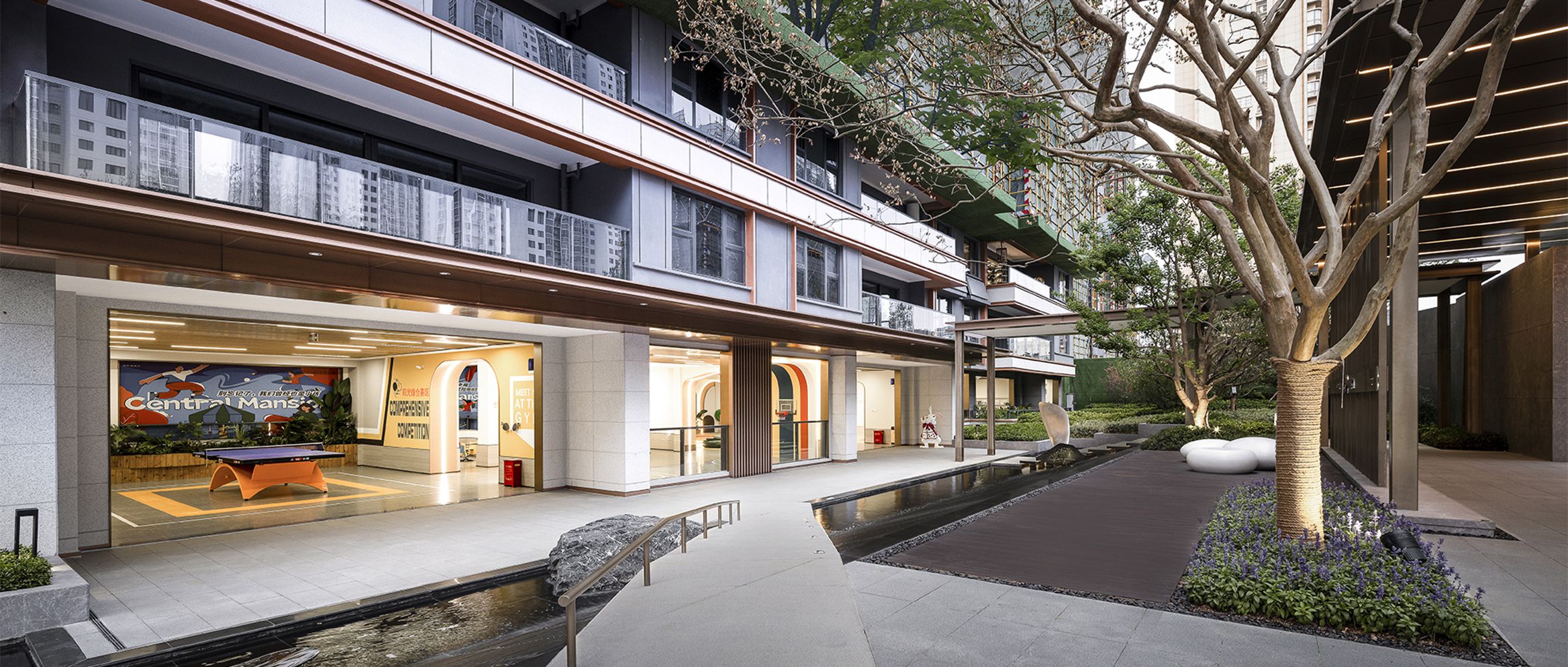 柘壹设计Z ONE⁺｜重塑多元场景的社区聚场