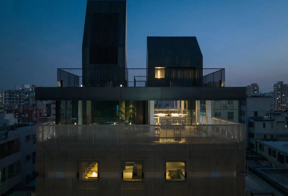 如恩设计 | 维度相交的南头古城有熊酒店